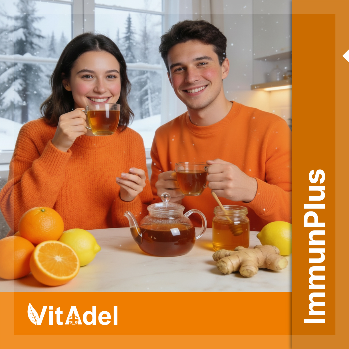 Витамины для укрепления иммунитета комплекс VitAdel ImmunPlus